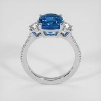 4.62 Ct. Blue Sapphire Ring, Platinum 950 3