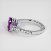 2.04 Ct. Sapphire Ring, Platinum 950 4