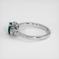 0.82 Ct. Sapphire Ring, Platinum 950 4