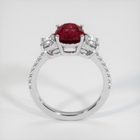 2.75 Ct. Ruby Ring, Platinum 950 3