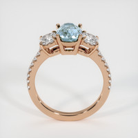1.88 Ct. Sapphire Ring, 14K Rose Gold 3
