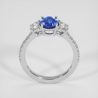 1.97 Ct. Blue Sapphire Ring, 14K White Gold 3
