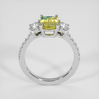 1.85 Ct. Bi Color Sapphire Ring, 14K White Gold 3