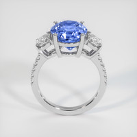 7.10 Ct. Sapphire Ring, 14K White Gold 3