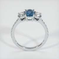 1.40 Ct. Sapphire Ring, 14K White Gold 3