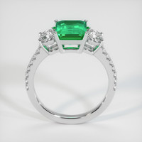 1.68 Ct. Emerald Ring, 18K White Gold 3