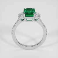 2.58 Ct. Emerald Ring, 18K White Gold 3
