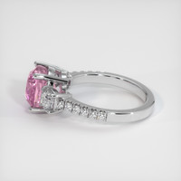 3.04 Ct. Sapphire Ring, 18K White Gold 4