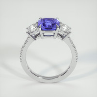 2.50 Ct. Color Change Sapphire Ring, 18K White Gold 3