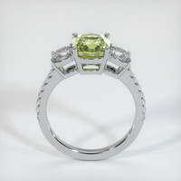 2.88 Ct. Sapphire Ring, 18K White Gold 3