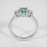1.26 Ct. Sapphire Ring, 18K White Gold 3