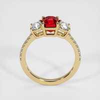 1.65 Ct. Ruby Ring, 14K Yellow Gold 3