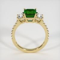 1.69 Ct. Emerald Ring, 18K Yellow Gold 3