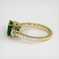 1.69 Ct. Emerald Ring, 18K Yellow Gold 4