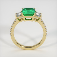 1.68 Ct. Emerald Ring, 18K Yellow Gold 3