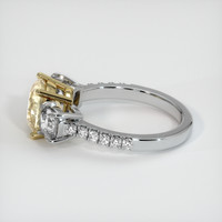2.28 Ct. Yellow Sapphire Ring, 18K Yellow & White 4