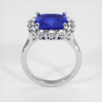 4.13 Ct. Blue Sapphire Ring, Platinum 950 3