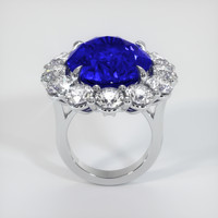 15.67 Ct. Sapphire Ring, Platinum 950 3