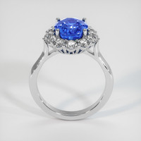 3.49 Ct. Sapphire Ring, Platinum 950 3