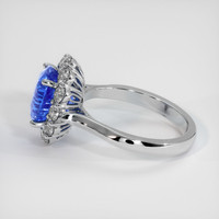 3.49 Ct. Sapphire Ring, Platinum 950 4