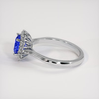 1.61 Ct. Blue Sapphire Ring, Platinum 950 4
