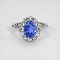 2.39 Ct. Sapphire Ring, Platinum 950 1