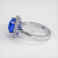 4.05 Ct. Sapphire Ring, Platinum 950 4