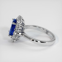 2.80 Ct. Sapphire Ring, Platinum 950 4