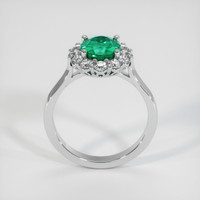 1.42 Ct. Emerald Ring, Platinum 950 3