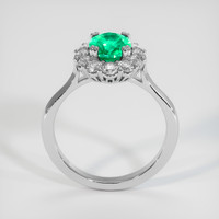 1.24 Ct. Emerald Ring, Platinum 950 3