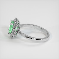 1.44 Ct. Emerald Ring, Platinum 950 4