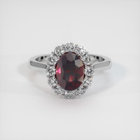 2.38 Ct. Gemstone Ring, Platinum 950 1