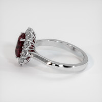 2.38 Ct. Gemstone Ring, Platinum 950 4