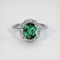 4.45 Ct. Gemstone Ring, Platinum 950 1