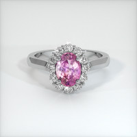 2.26 Ct. Sapphire Ring, Platinum 950 1