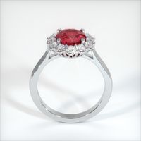 2.31 Ct. Ruby Ring, Platinum 950 3