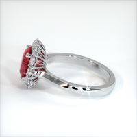 2.31 Ct. Ruby Ring, Platinum 950 4