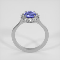 1.50 Ct. Purplish Blue Sapphire Ring, Platinum 950 3