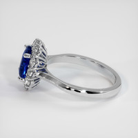 2.25 Ct. Sapphire Ring, Platinum 950 4