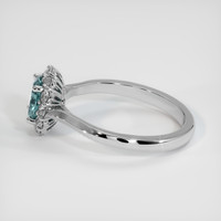 0.84 Ct. Sapphire Ring, Platinum 950 4