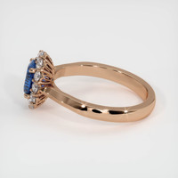 1.17 Ct. Sapphire Ring, 14K Rose Gold 4