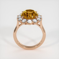 6.85 Ct. Gemstone Ring, 14K Rose Gold 3
