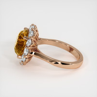 6.85 Ct. Gemstone Ring, 14K Rose Gold 4
