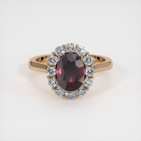 2.38 Ct. Gemstone Ring, 14K Rose Gold 1