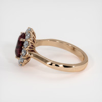 2.38 Ct. Gemstone Ring, 14K Rose Gold 4