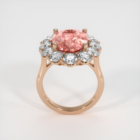 9.05 Ct. Sapphire Ring, 14K Rose Gold 3