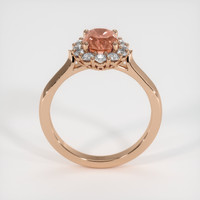 1.35 Ct. Sapphire Ring, 14K Rose Gold 3