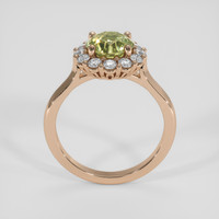 2.03 Ct. Bi Color Sapphire Ring, 14K Rose Gold 3