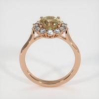 2.34 Ct. Sapphire Ring, 14K Rose Gold 3