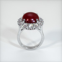 15.56 Ct. Ruby Ring, 10K White Gold 3